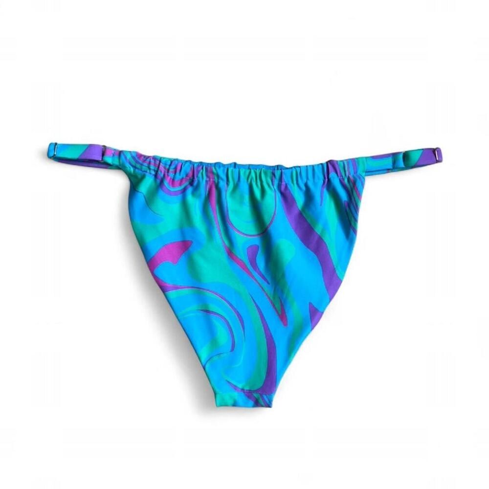 Blue Bikini Bottoms Women's Size Small - Picture 2 of 4